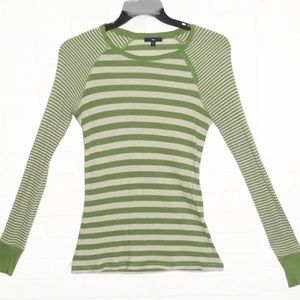 Small GAP Thermal Weave Shirt Long Sleeve